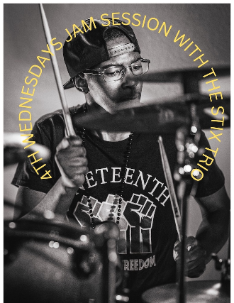 4TH WEDNESDAYS JAM SESSION WITH THE STIX TRIO at Treelawn Social Club – Cleveland, OH