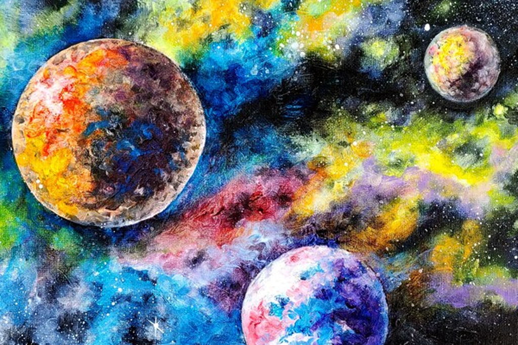 Galaxy Spray Paint Night at – Wichita, KS