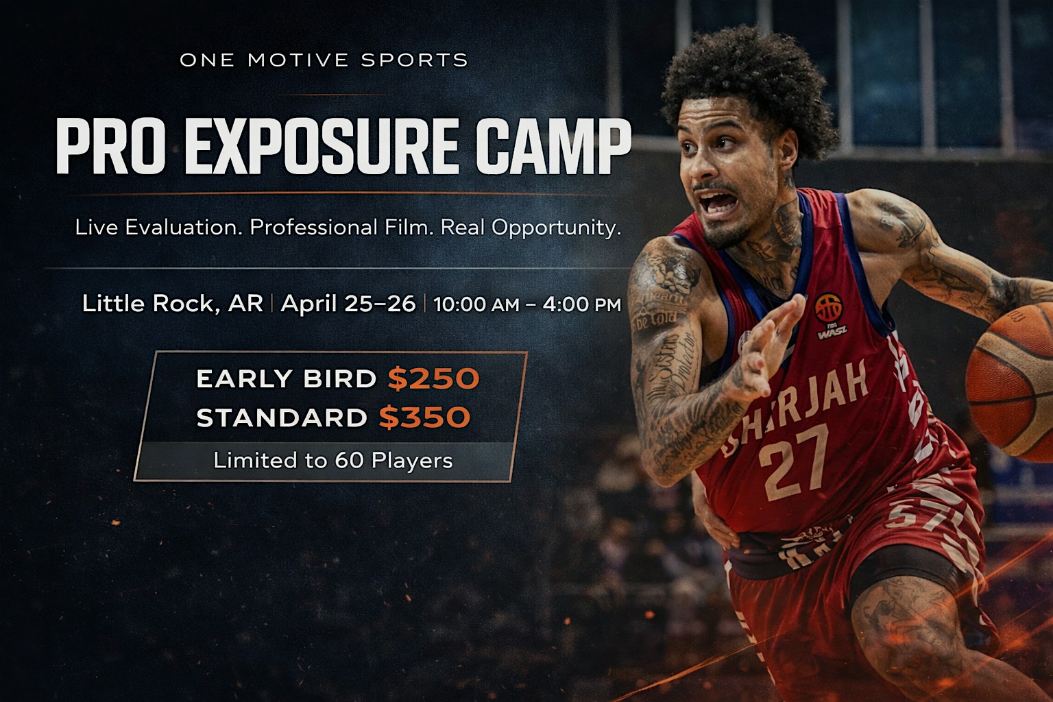 One Motive Sports Exposure Camp at Wilbur D. Mills University Studies High School – Little Rock, AR
