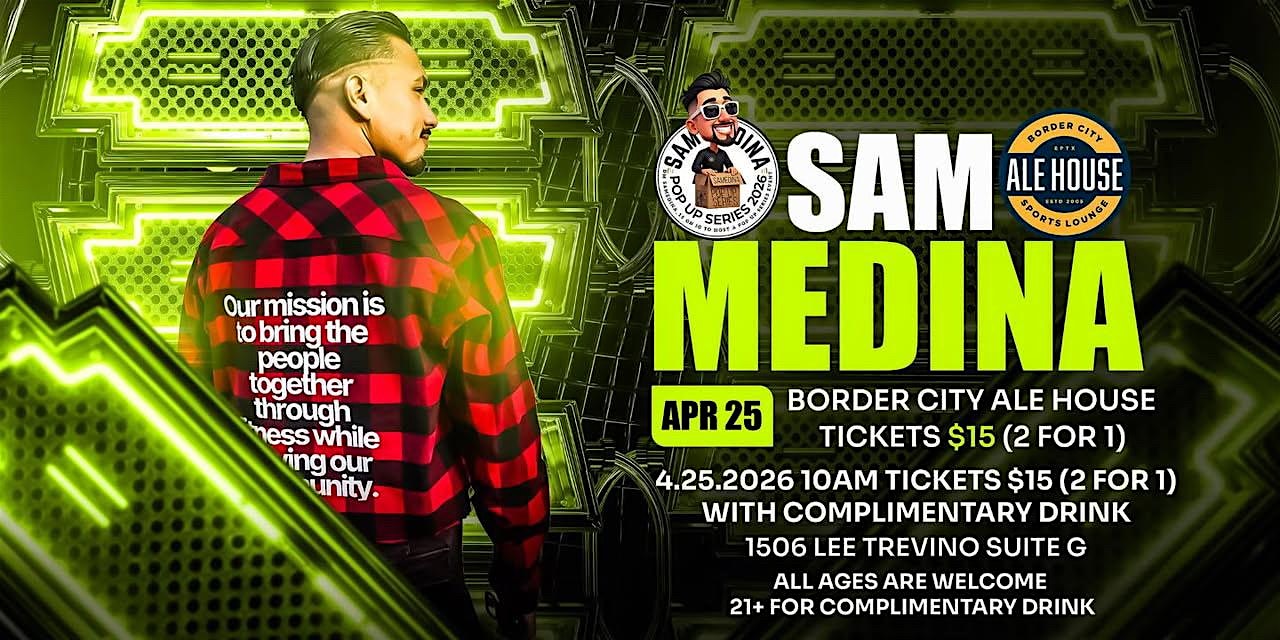 Sip & Sweat with Sam Medina at Border City Ale House – El Paso, TX