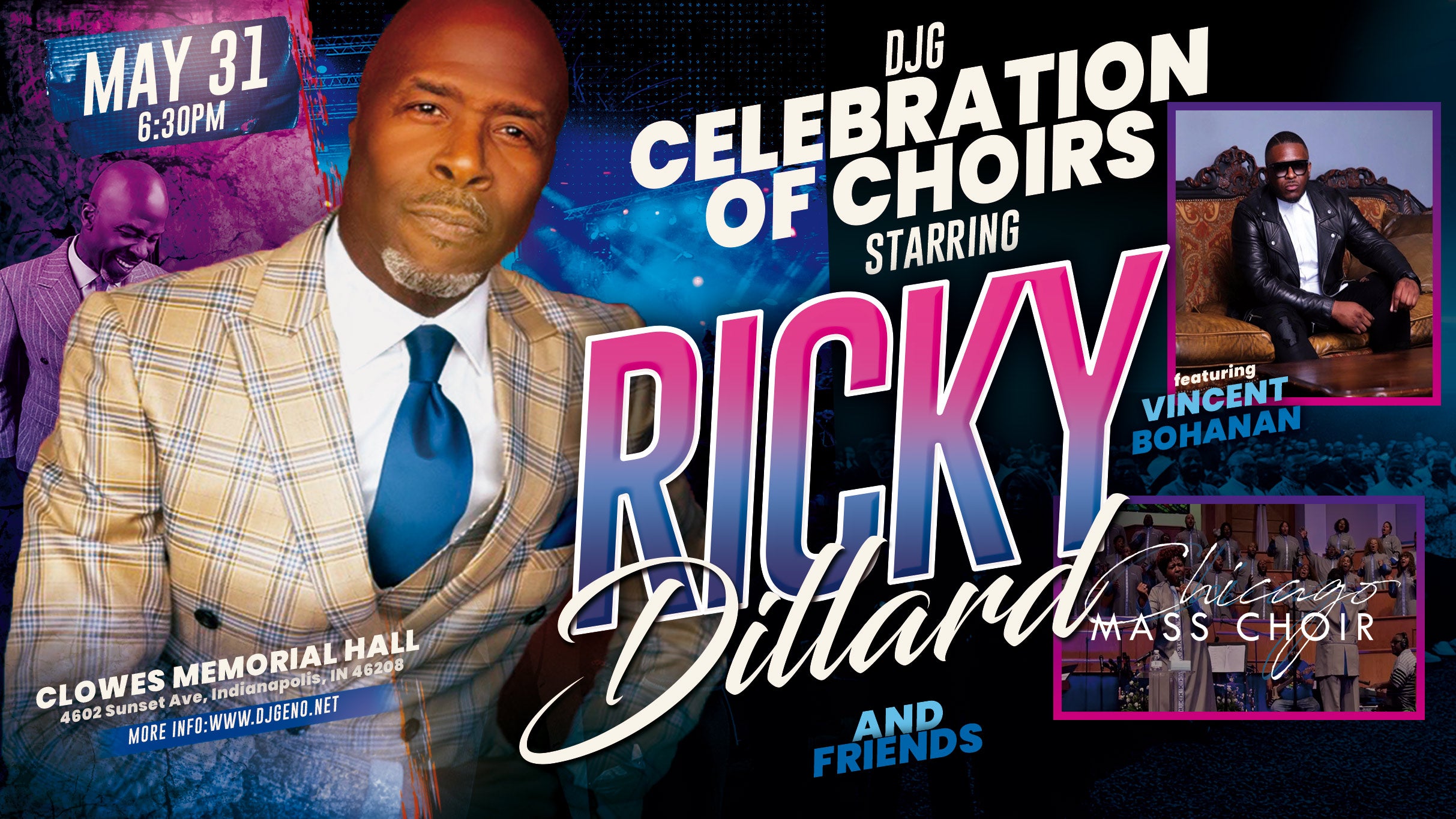Ricky Dillard & New G at Morris Performing Arts Center – South Bend, IN
