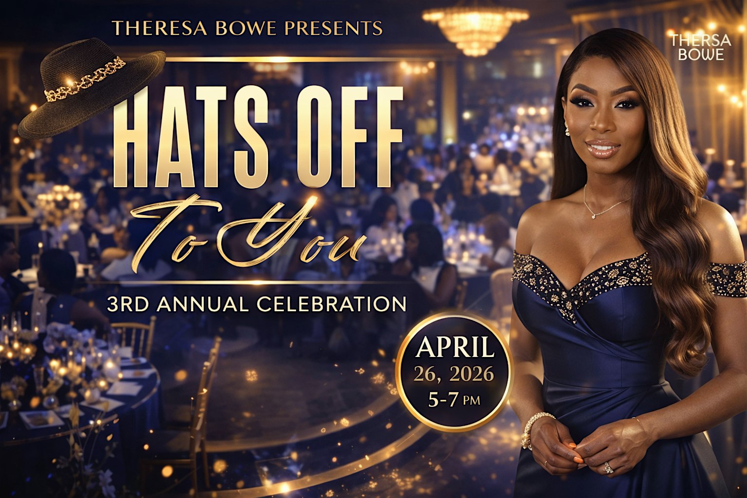 82 Ways Foundation & Dr.Theresa presents “Hats Off To You” Celebration at Maison la Fleur Flowers (Aventura) – Aventura, FL