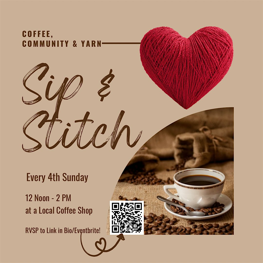 Sip & Stitch! at 130 S Main St – North East, MD