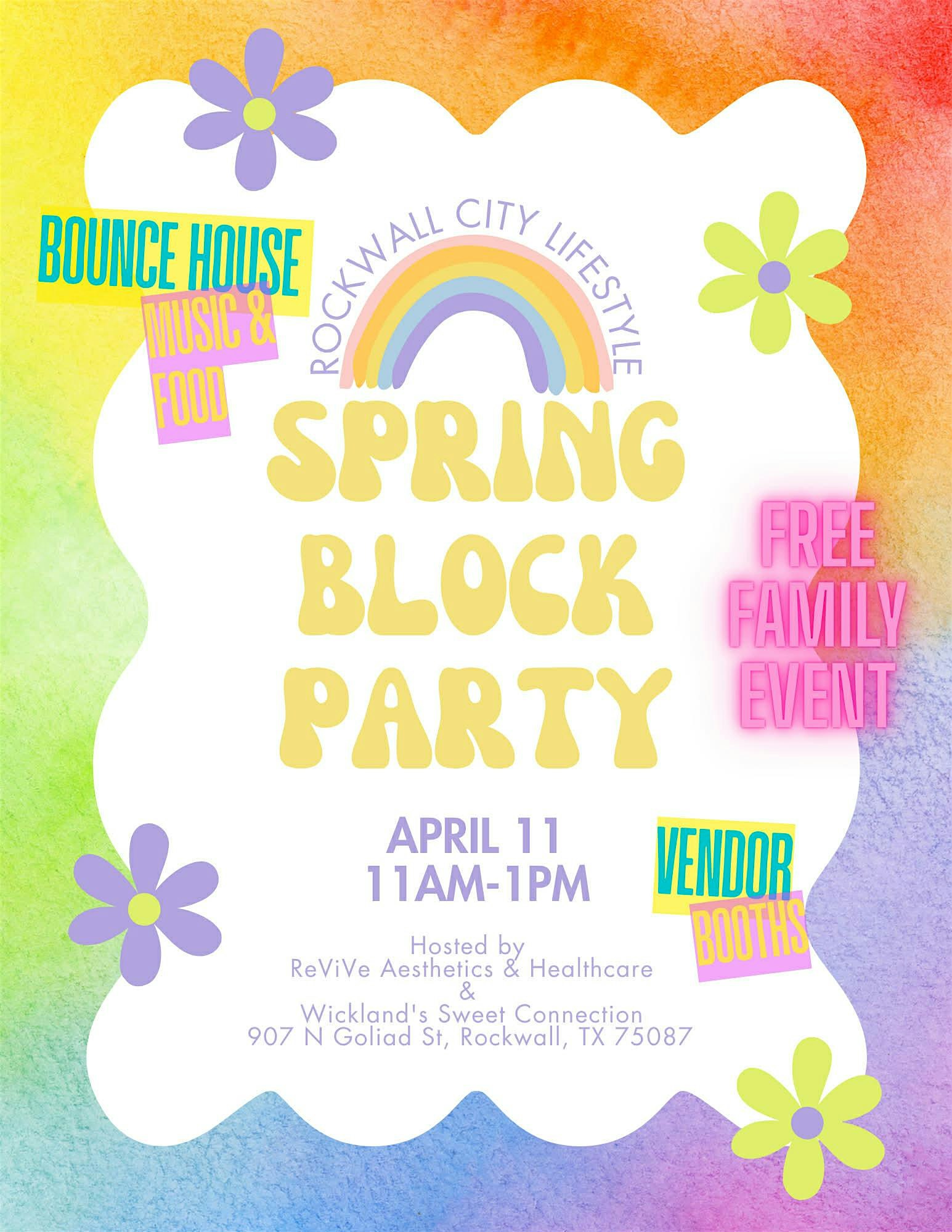 Burns Team City Lifestyle Block Party at 907 N Goliad St – Rockwall, TX