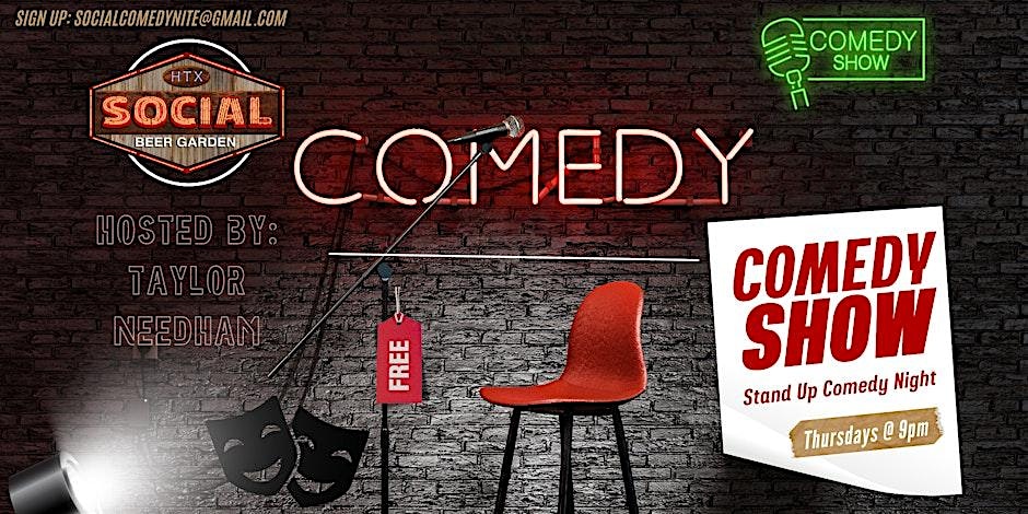 Comedy Show: Free at Social Beer Garden HTX – Houston, TX