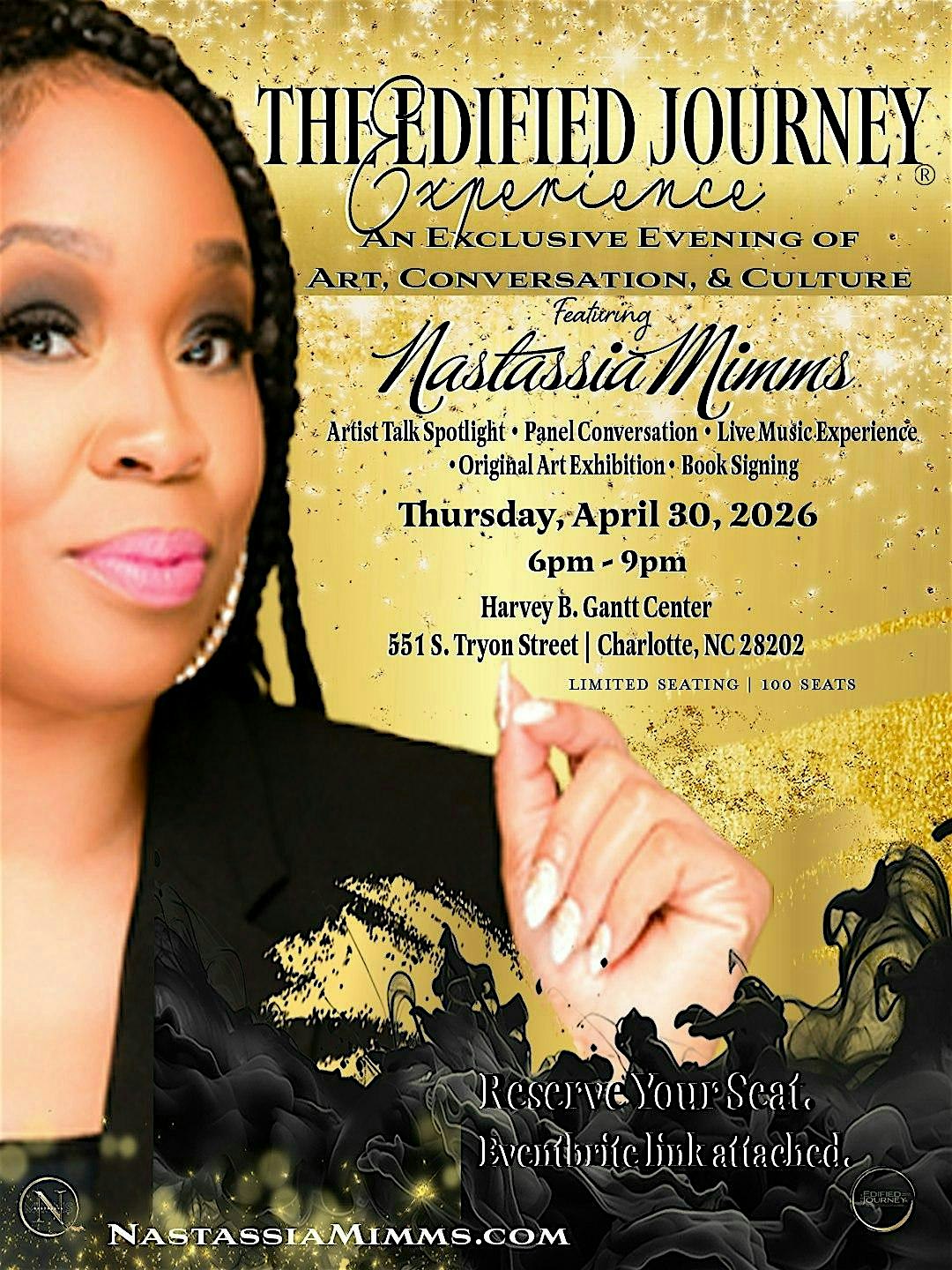 The Edified Journey® Experience at Harvey B. Gantt Center for African-American Arts + Culture – Charlotte, NC