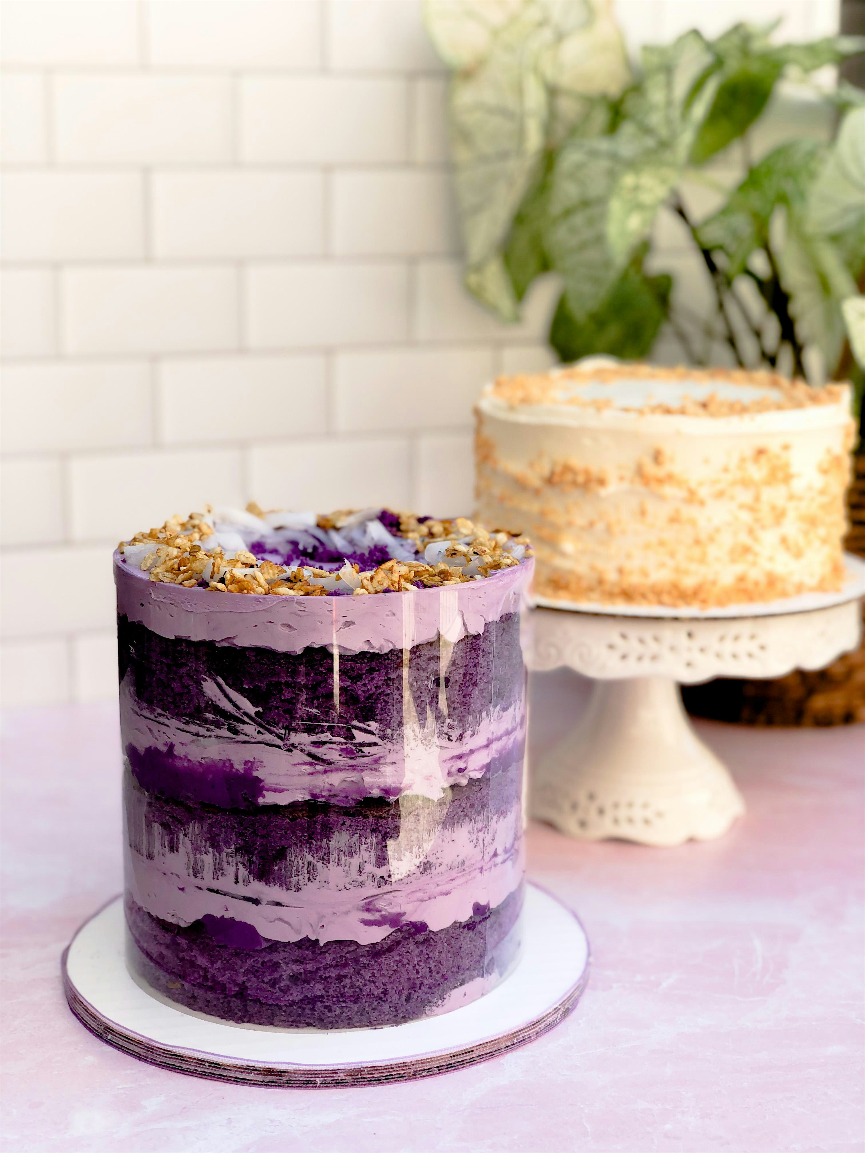 Make & Take: Ube Cake Decorating Class – Modern Layered Style at Maricel’s Kitchen – East Brunswick, NJ