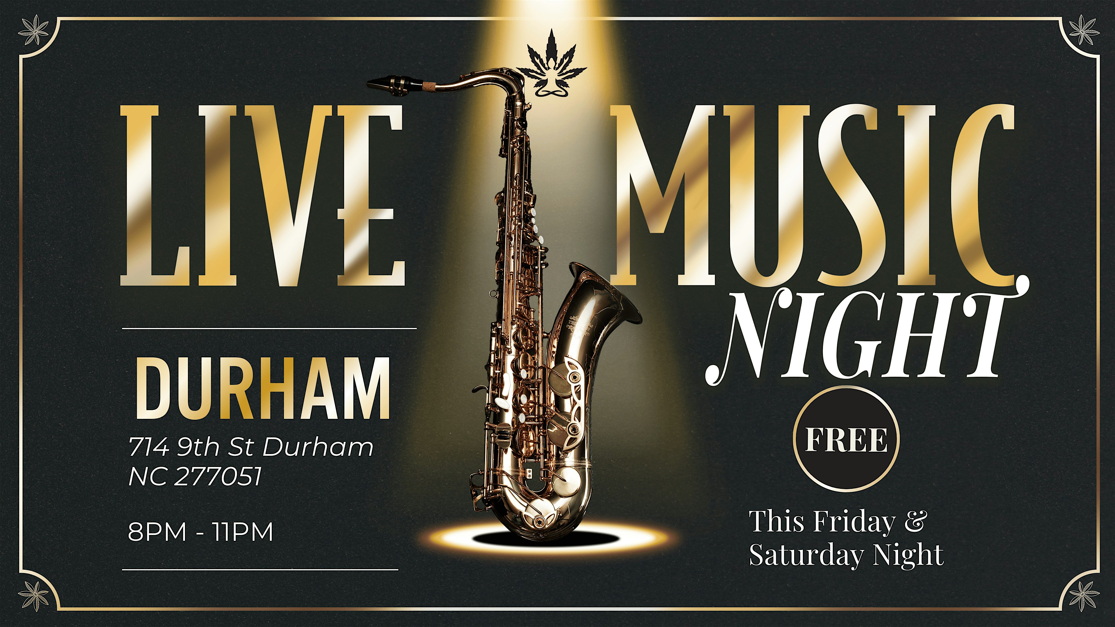 Live Music (Durham) at 714 9th St – Durham, NC