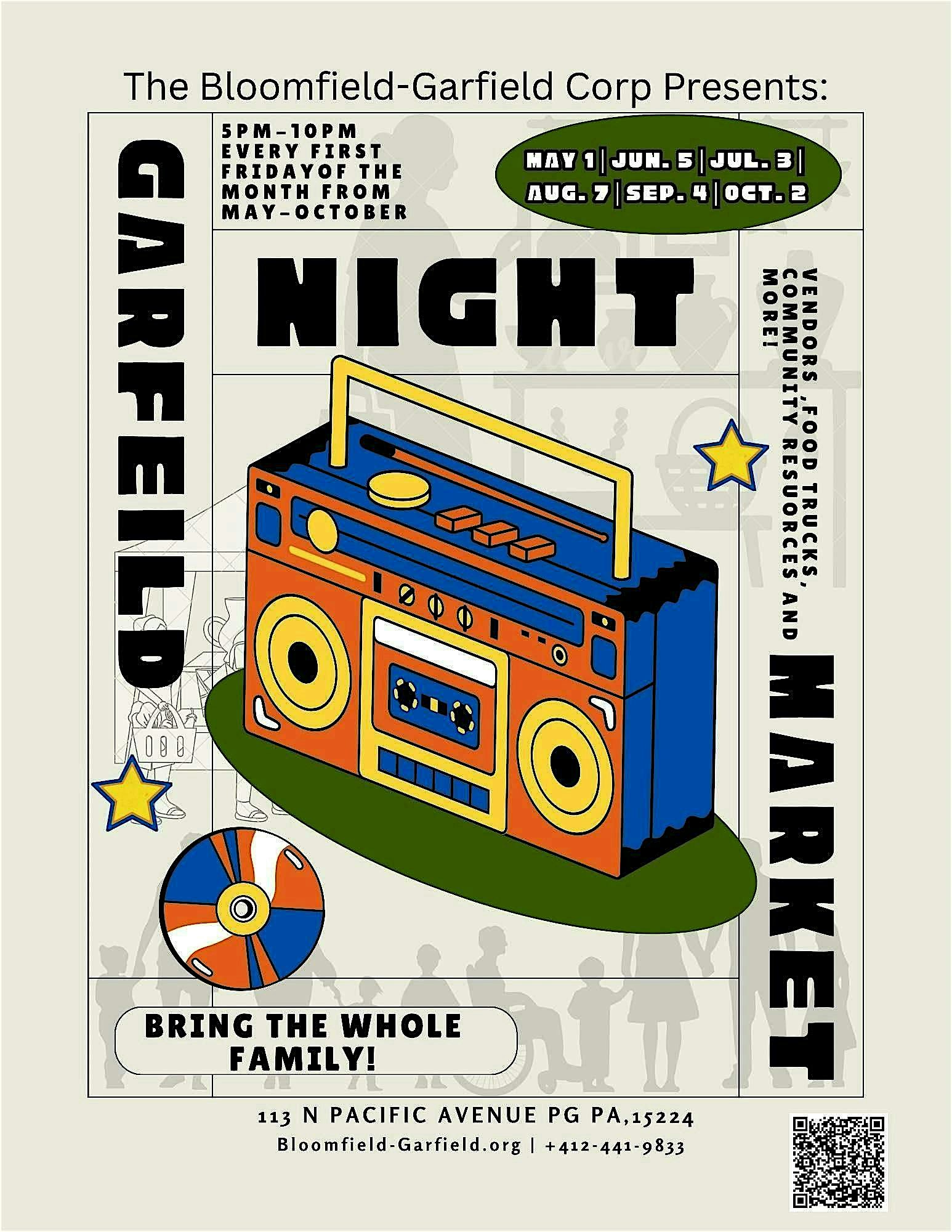 The Garfield Night Market at 113 N Pacific Ave – Pittsburgh, PA