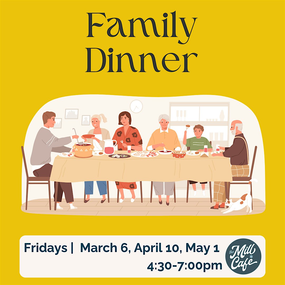 Family Dinner at The Mill Cafe – Arlington, MA