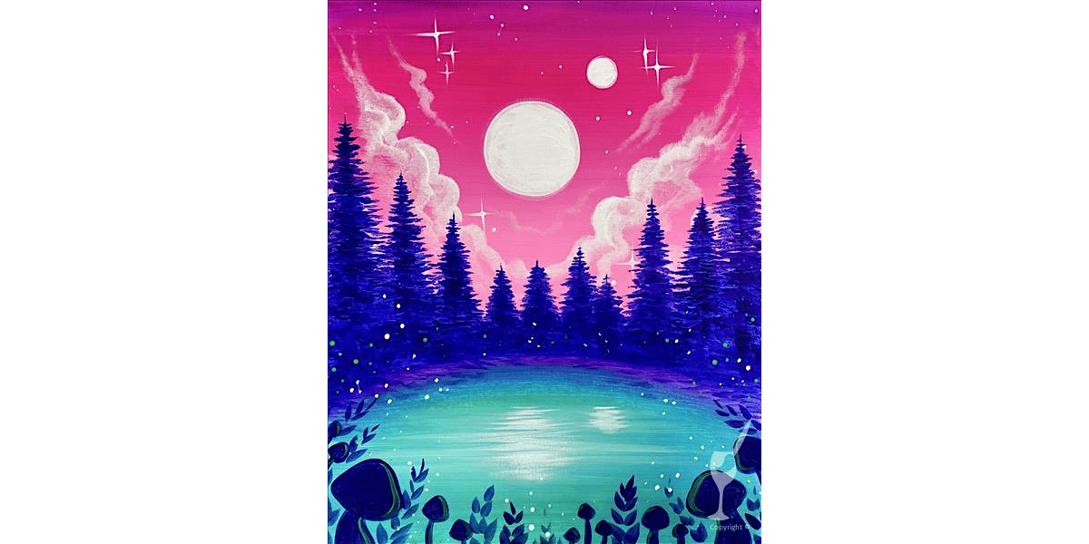 The Fountain of Youth – Paint and Sip in Houston | Classpop!™ at Painting with a Twist – Clear Lake, TX – Houston, TX