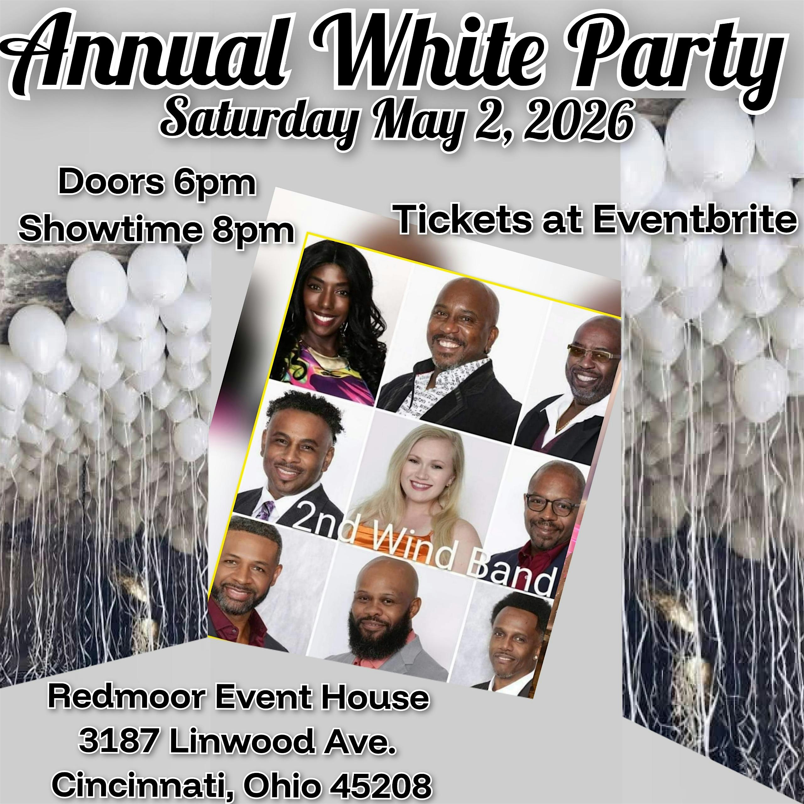 2nd Wind Annual White Party at The Redmoor – Cincinnati, OH