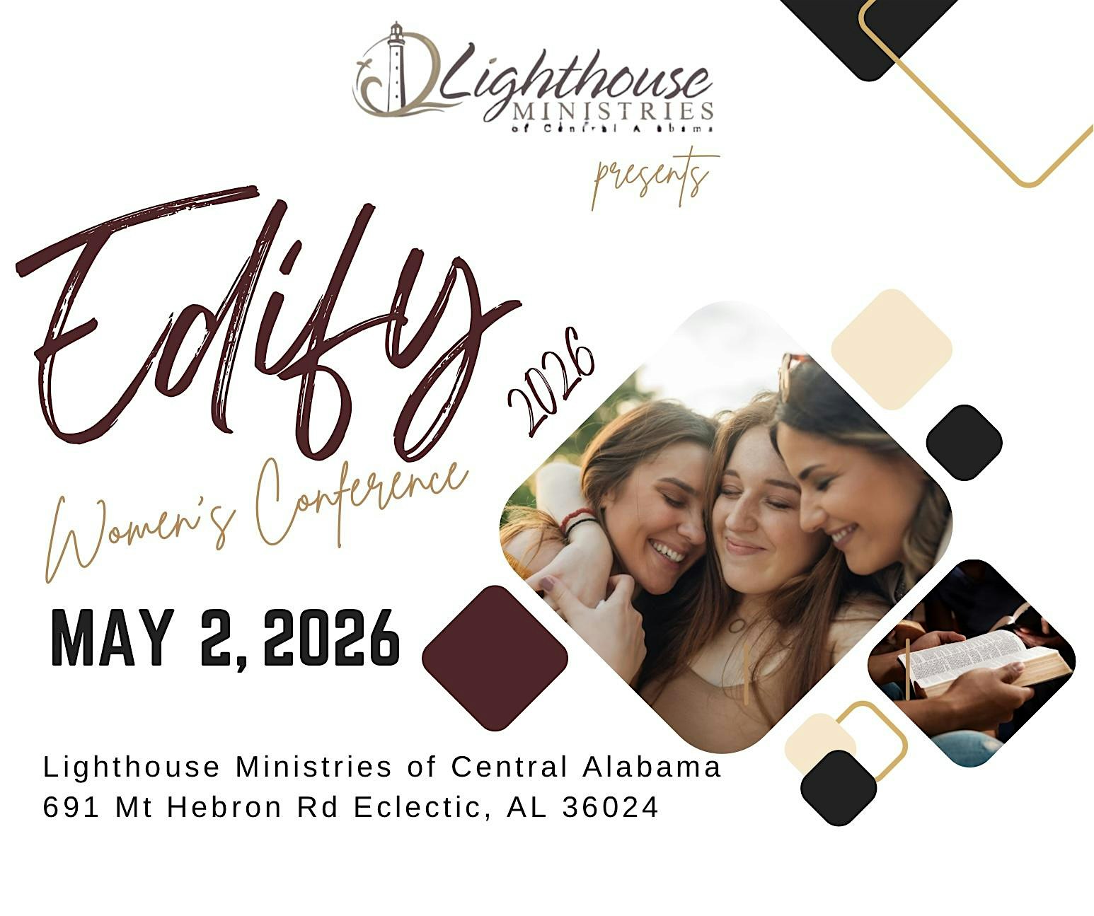 Edify 2026: Women’s Conference at Lighthouse Ministries Of Central Alabama – Eclectic, AL