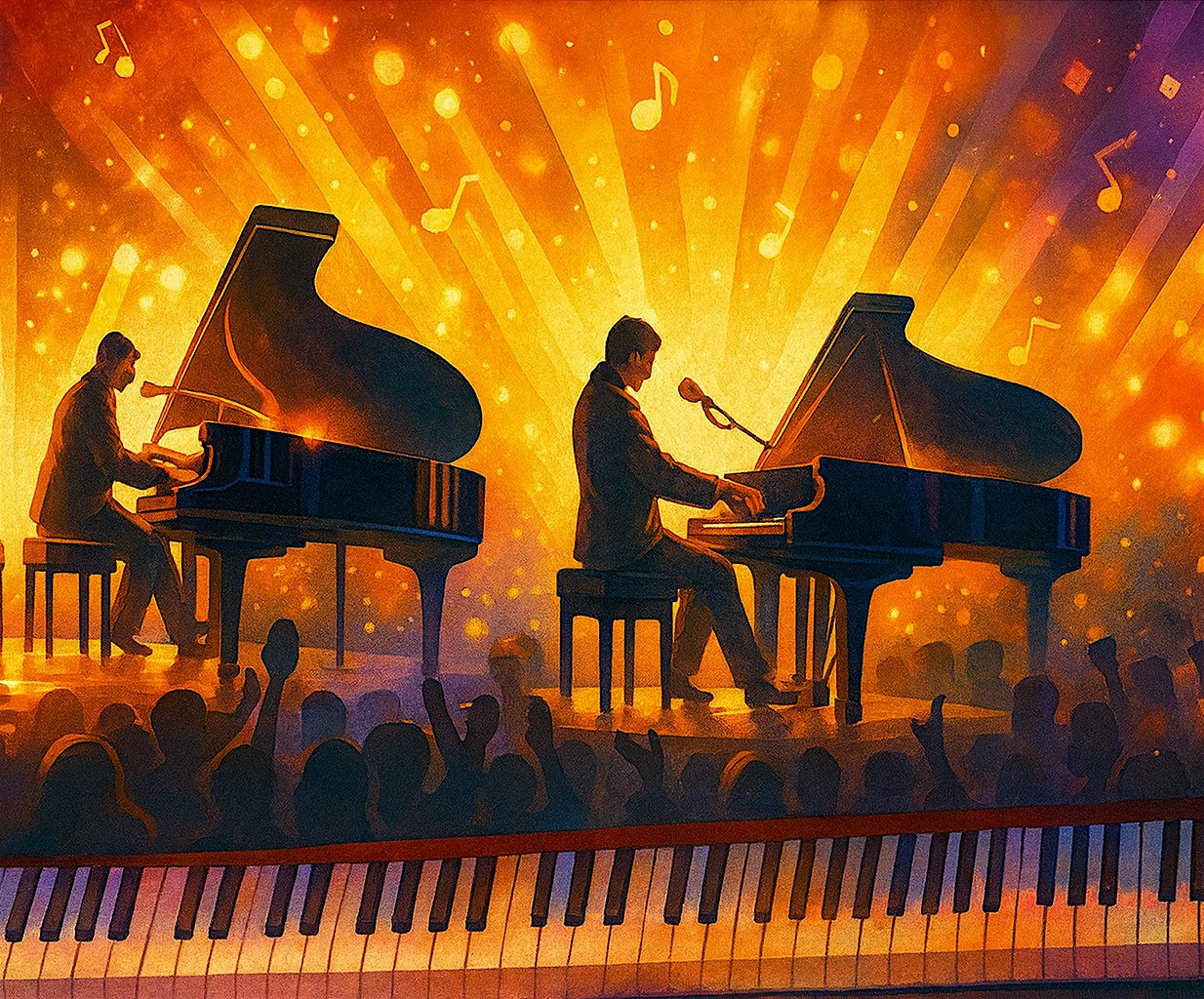 JAK-L Foundation Presents: Dueling Pianos! at J. Anthony’s Italian Grill – Auburn, MA