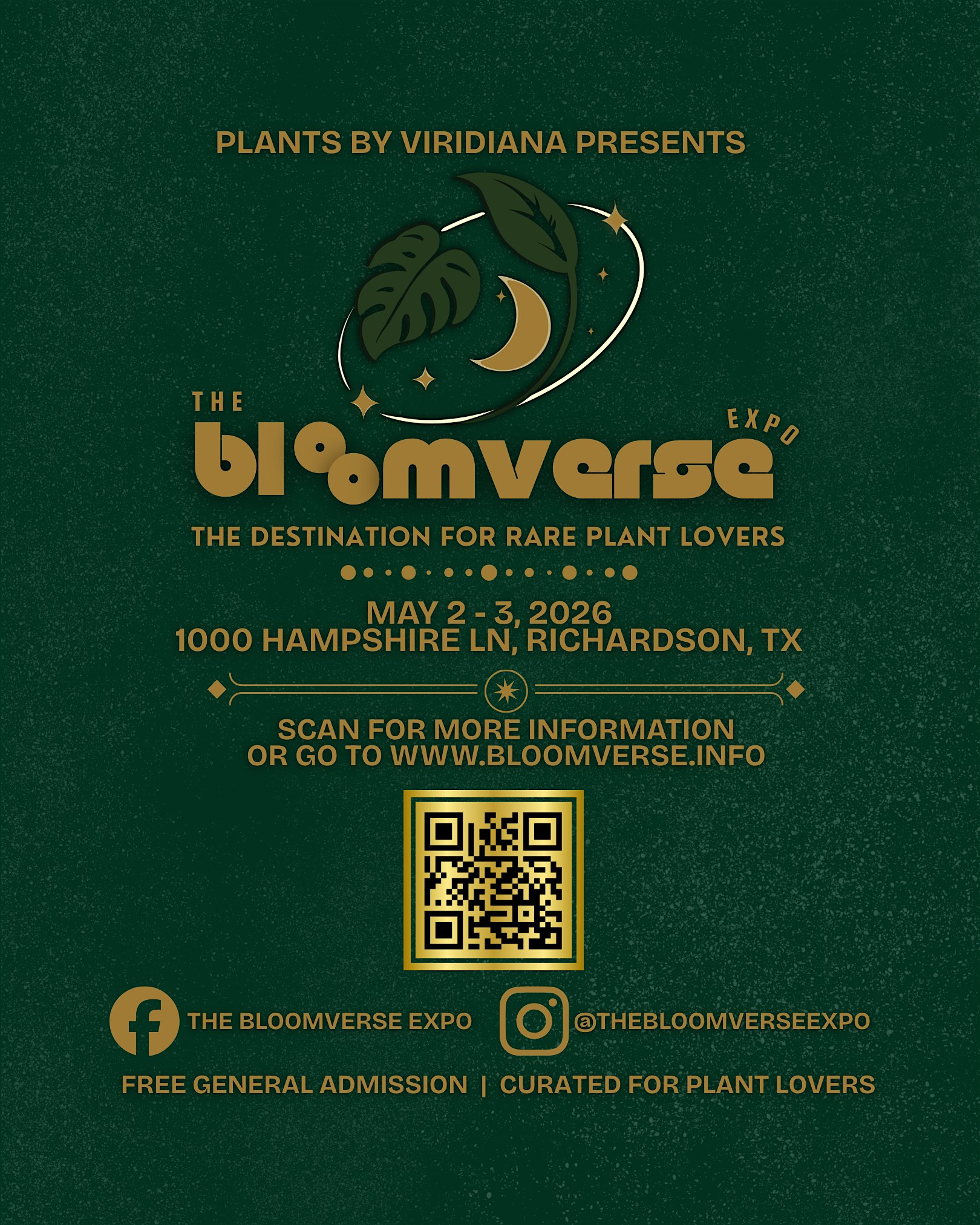 The Bloomverse Expo 2026: The Destination for Rare Plant Lovers at Crossbar Soccer + Beer – Richardson, TX