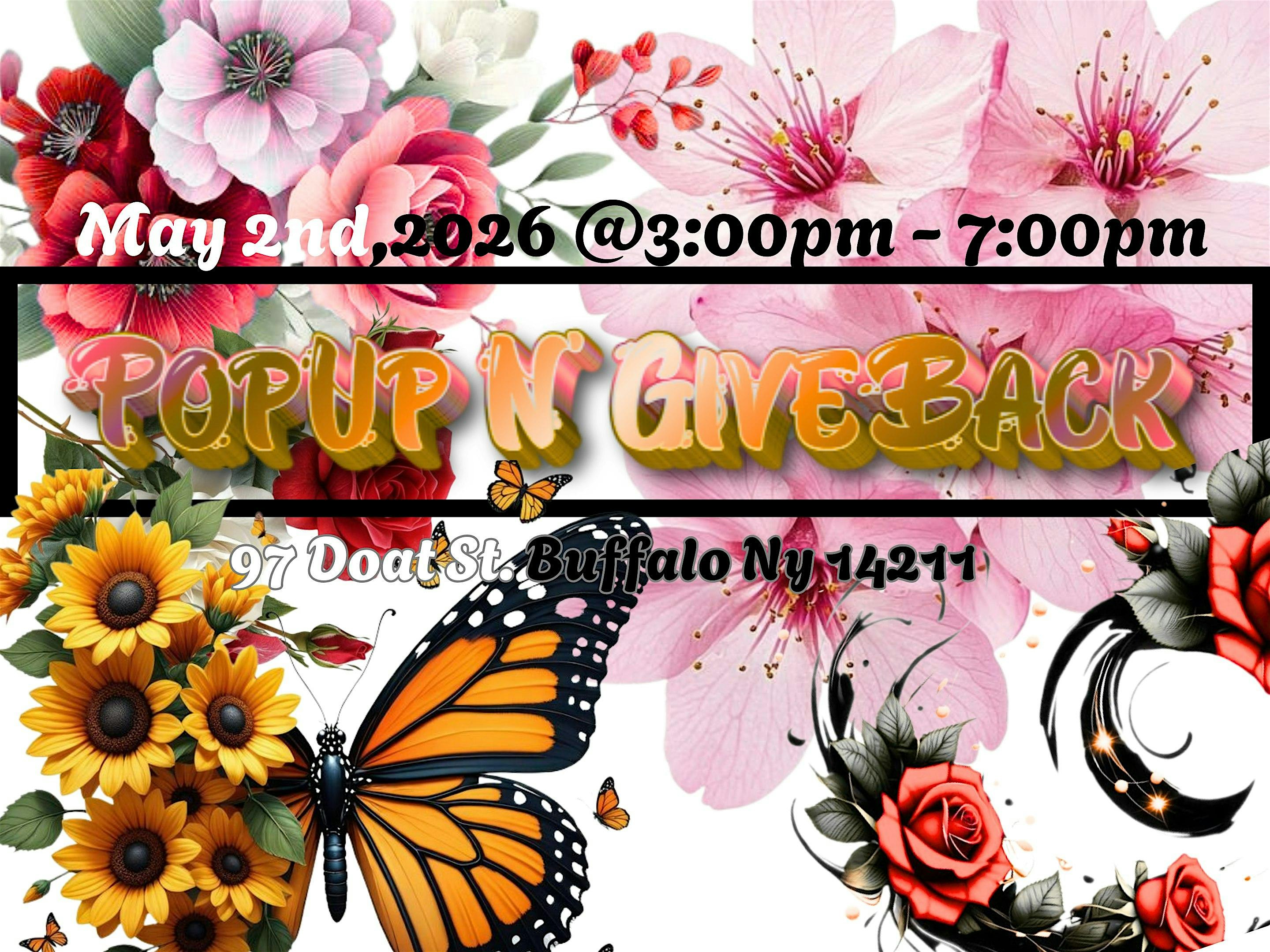 PopUp N Give Back at 97 Doat St – Buffalo, NY