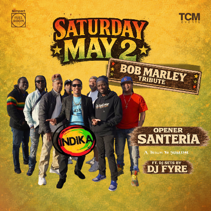 Reggae Night: Bob Marley and Sublime Tributes at Impact Fuel Room – Libertyville, IL