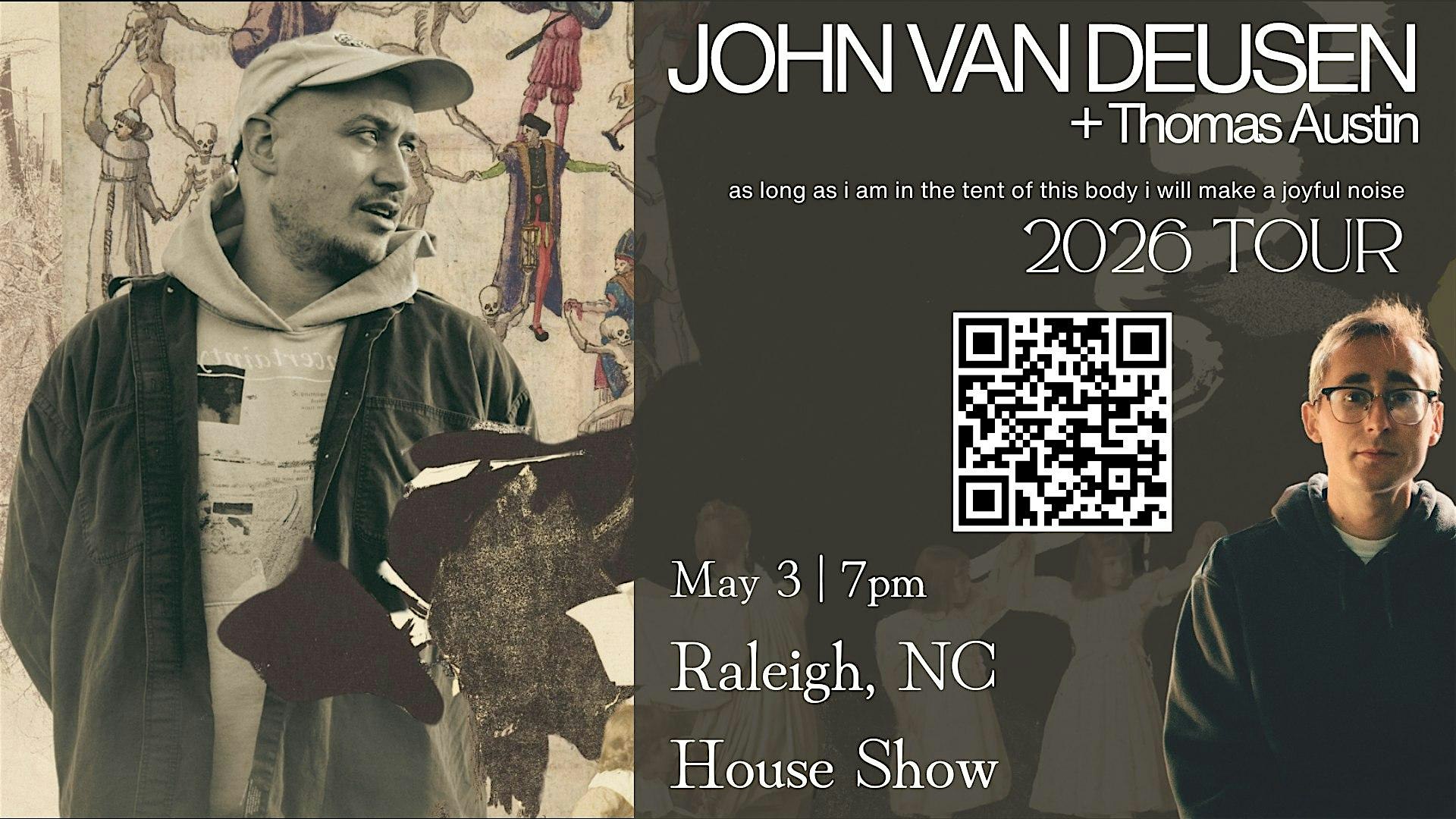 John Van Deusen + Thomas Austin indoor house show at Havenwood at Havenwood – Raleigh, NC