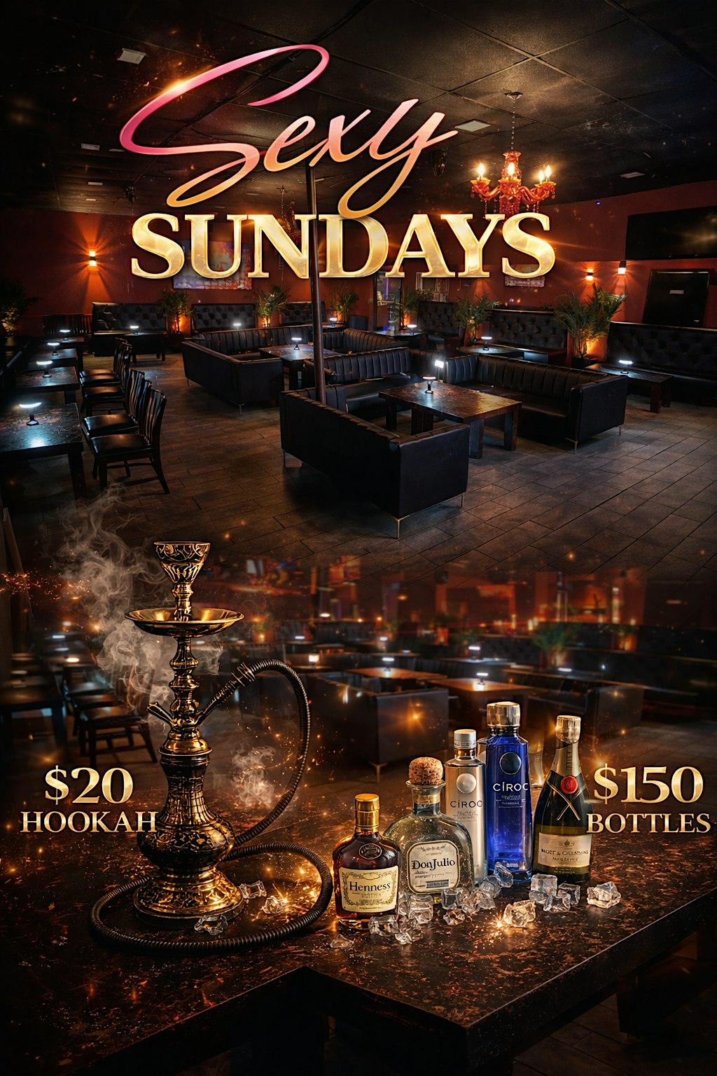 SEXY SUNDAYS at HOOKAH TIME – Davie, FL