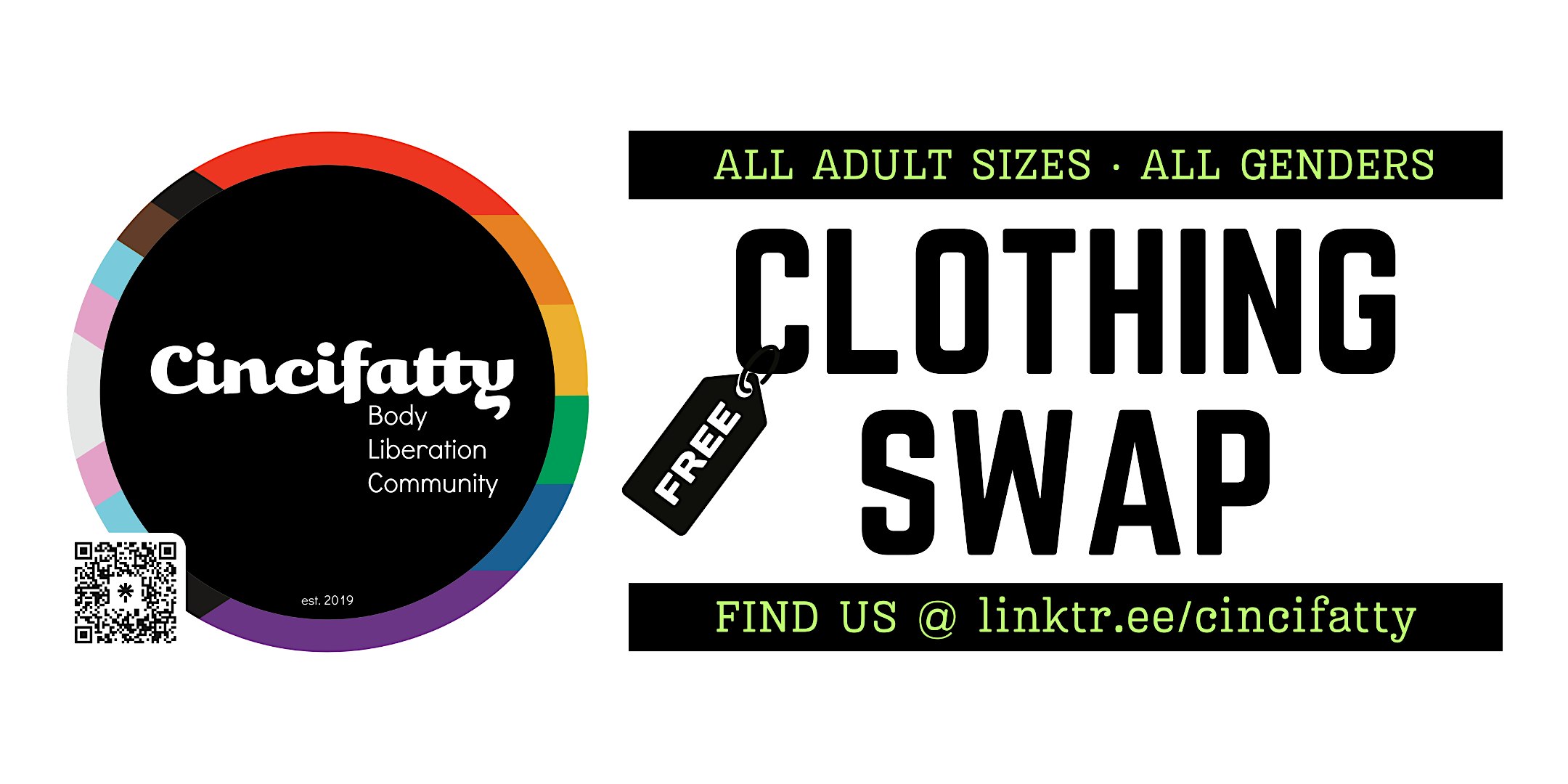 QUEER + You All-Inclusive Clothing Swap at The Well / A Mindful Moment – Cincinnati, OH