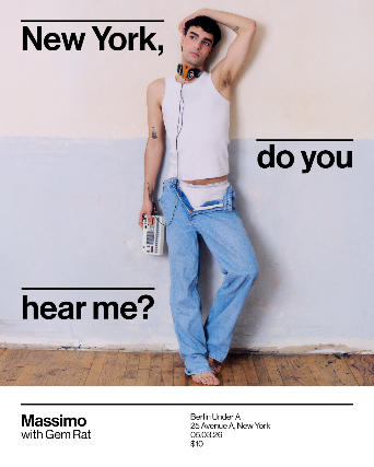 Massimo | Gem Rat at Berlin – New York, NY