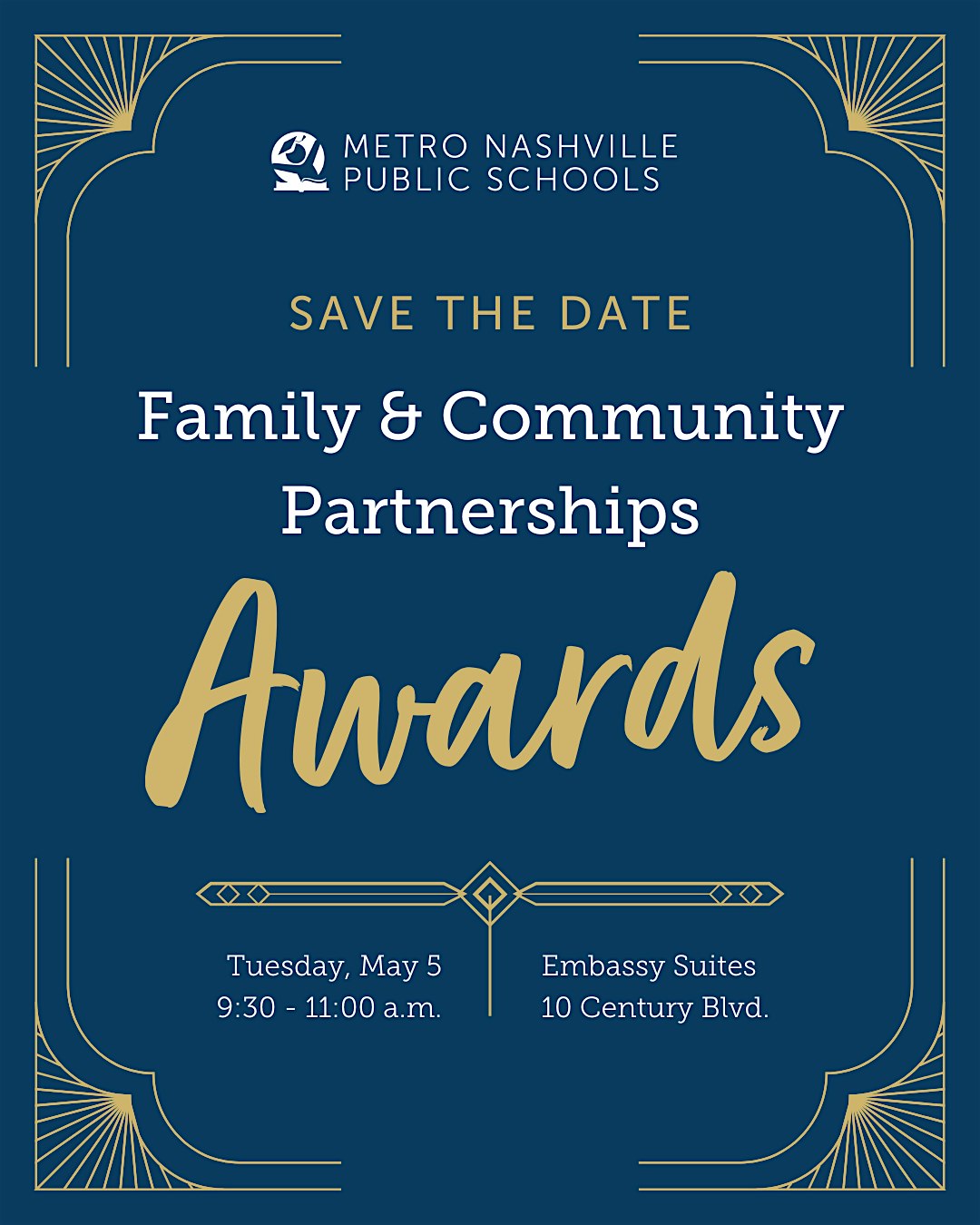 2026 MNPS Family and Community Partnership Awards Ceremony at Embassy Suites by Hilton Nashville Airport – Nashville, TN