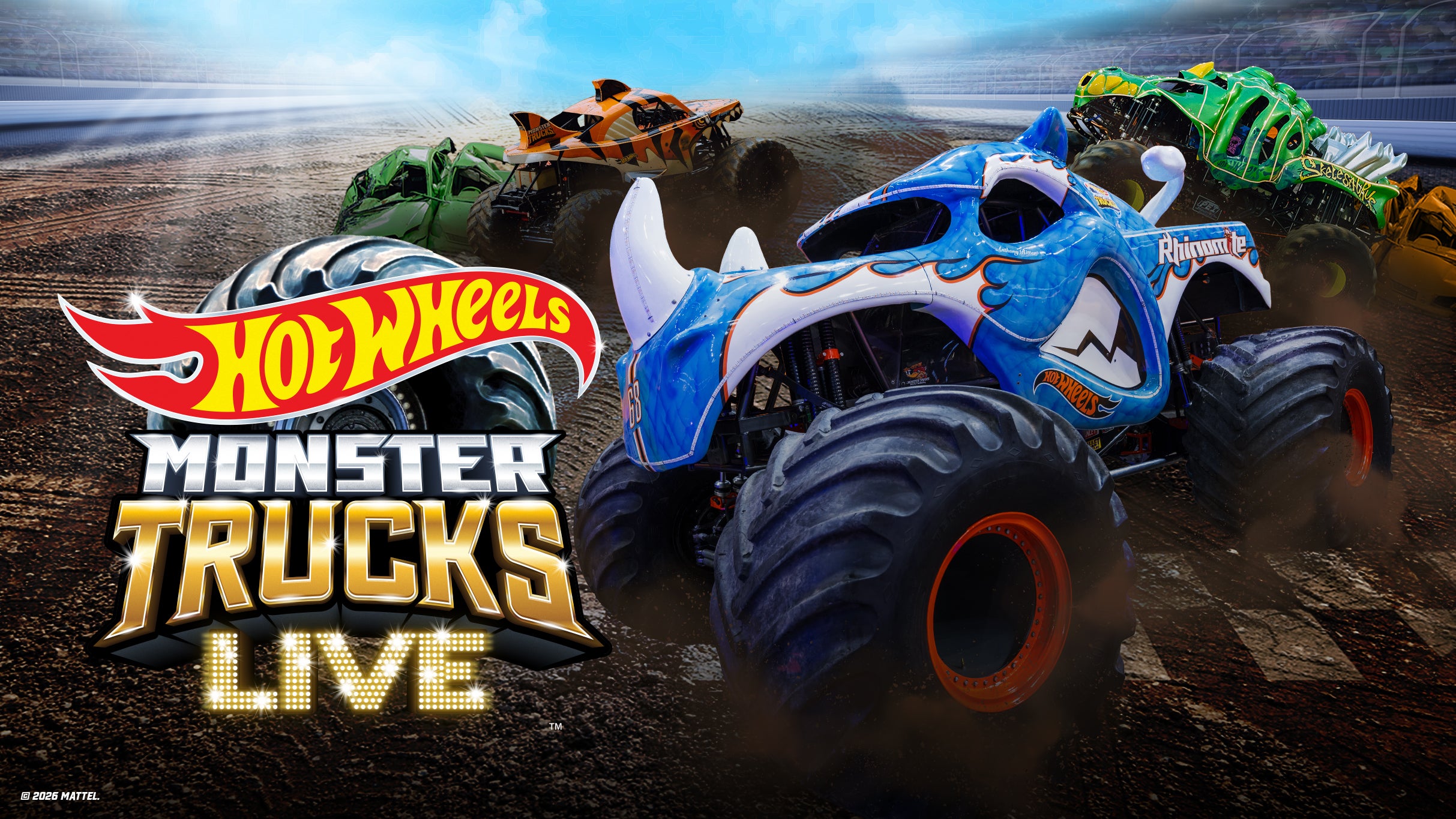 Hot Wheels Monster Trucks Live at Fresno Fairgrounds – Fresno, CA