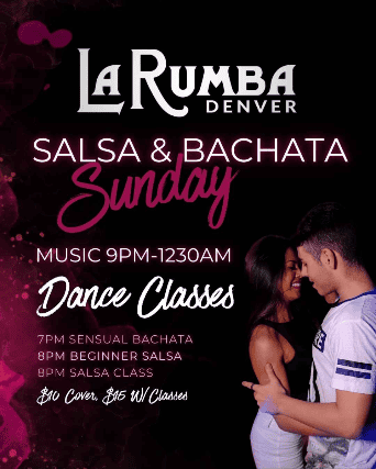 SALSA & BACHATA SUNDAYS at La Rumba – Denver, CO