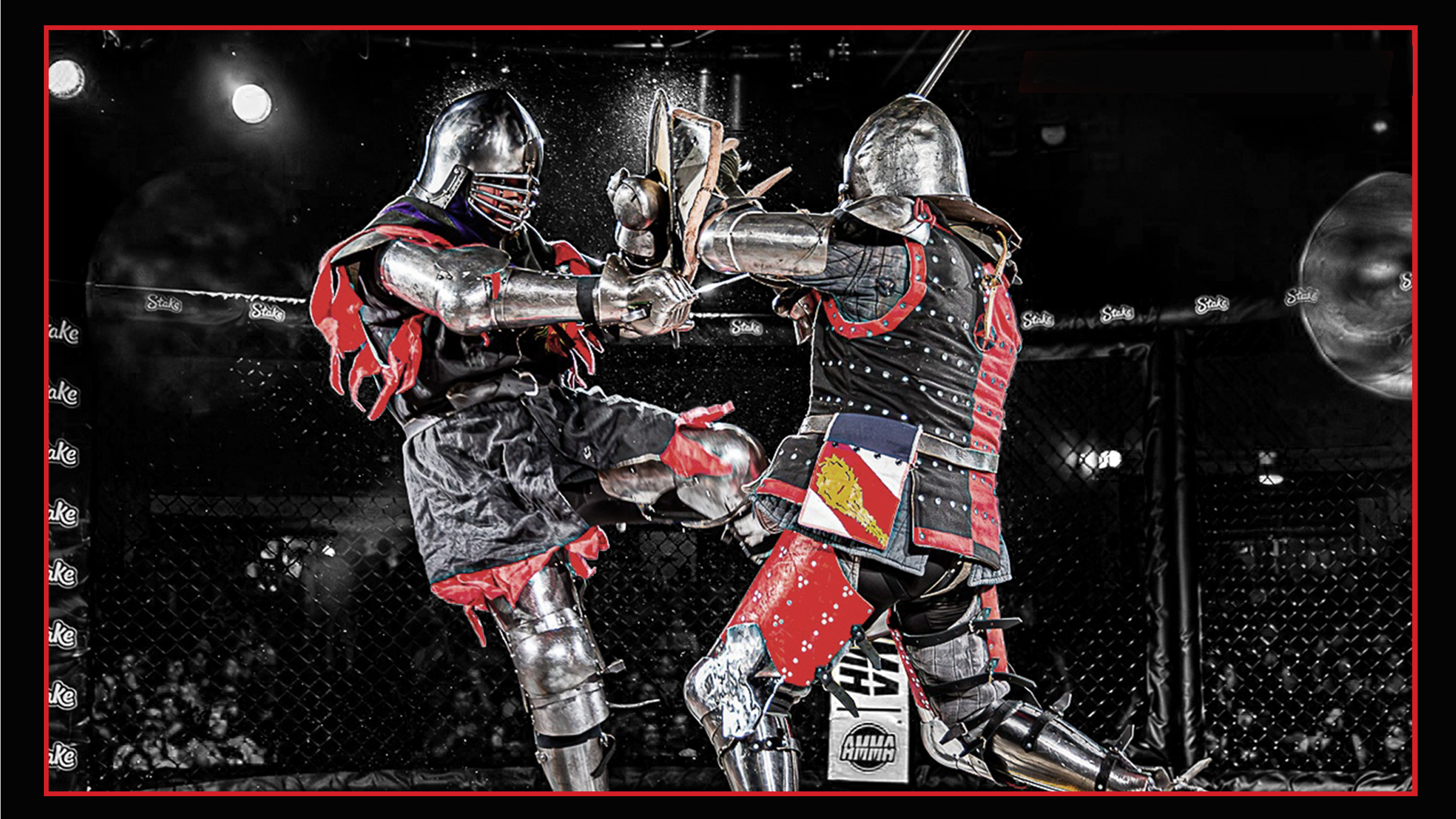 Armored MMA Medieval Cage Fighting at Cross Insurance Arena – Portland, ME