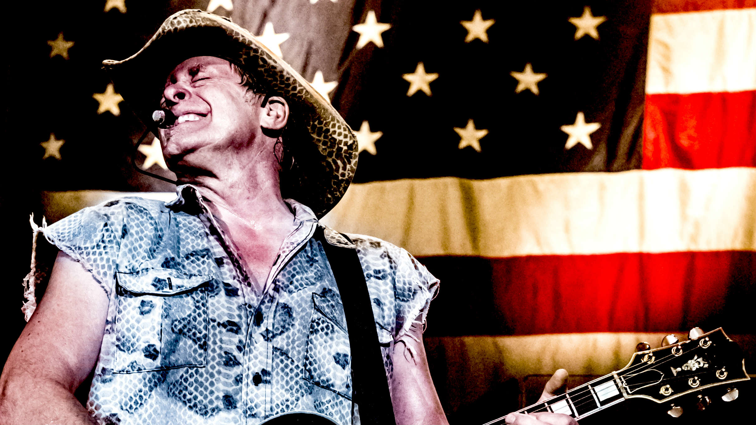 Ted Nugent at Red River Station BBQ – Saint Jo, TX