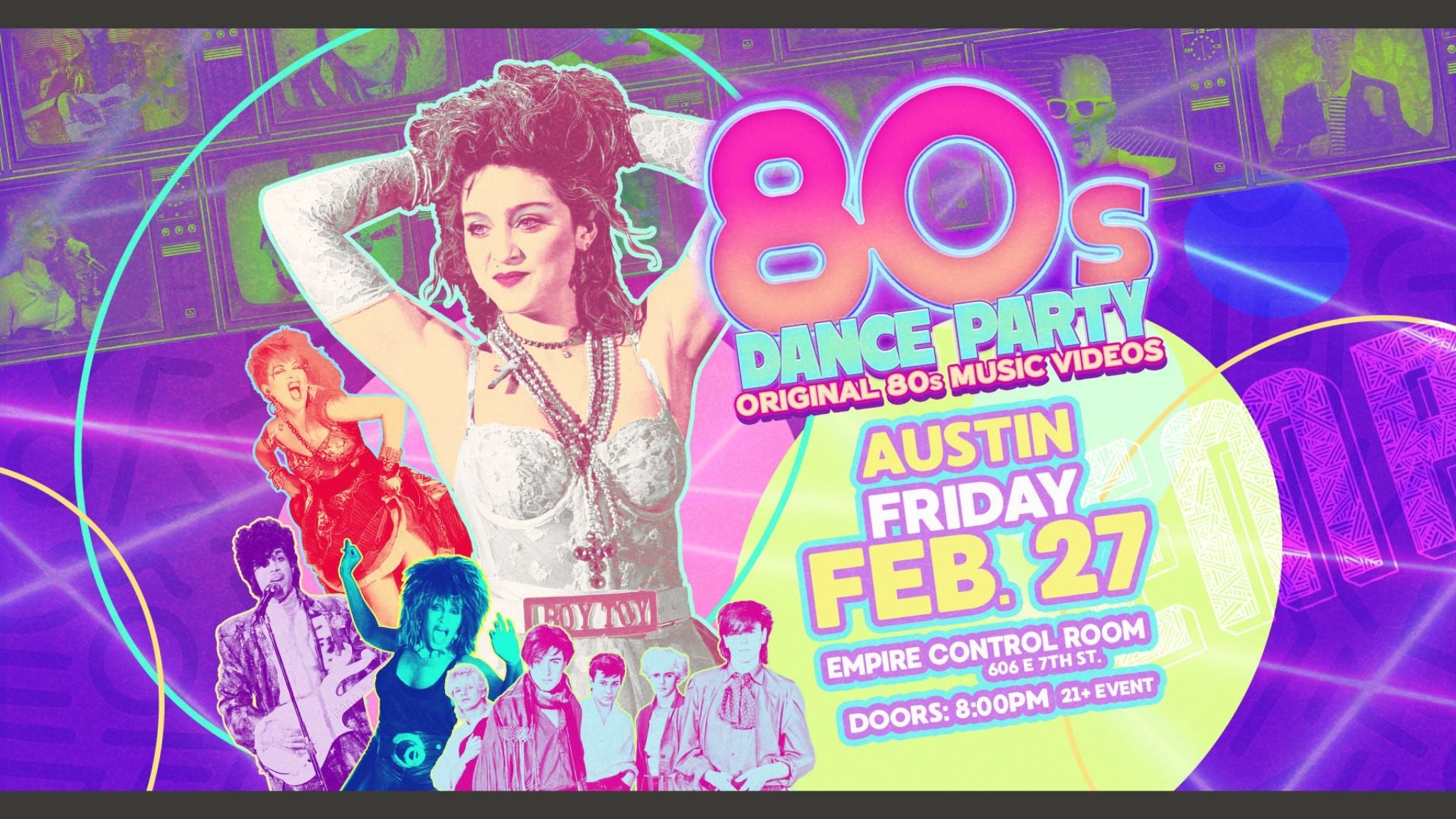 80s Dance Party at Capitol Music Club – Saskatoon – Saskatoon, Canada