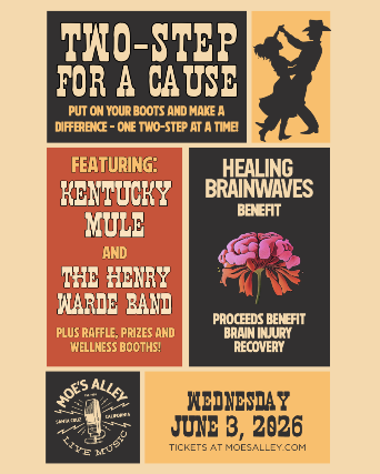 Two-Step For A Cause: A Healing Brainwaves Benefit ft. Kentucky Mule & The Henry Warde Band at Moe’s Alley – Santa Cruz, CA
