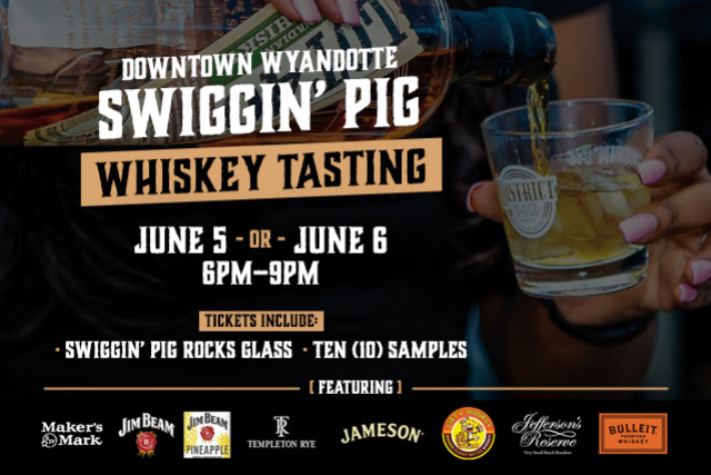 Swiggin’ Pig – Whiskey Tasting at 360 Event Productions – Wyandotte, MI