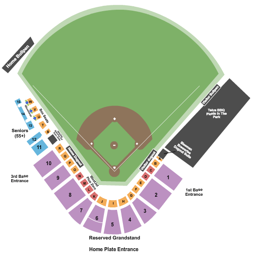 Vancouver Canadians vs. Everett AquaSox at Nat Bailey Stadium – Vancouver, Canada