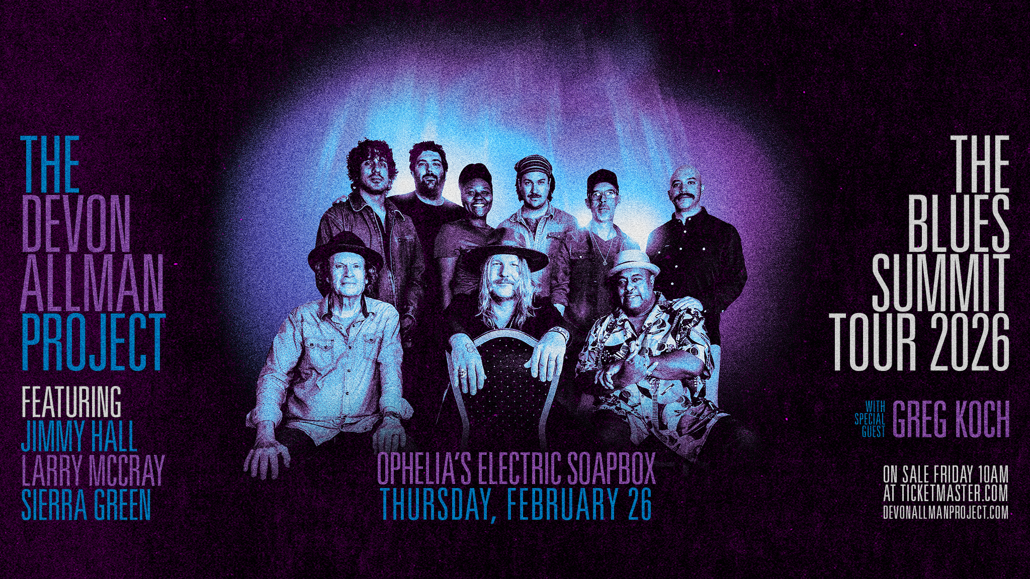 Devon Allman’s Blues Summit at Ludlow Garage – Cincinnati, OH