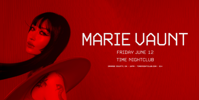 Marie Vaunt at Time Nightclub – Costa Mesa, CA