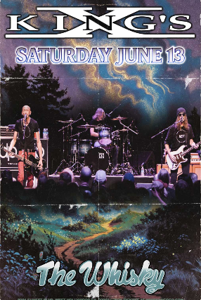 King’s X at Whisky A Go Go – West Hollywood, CA