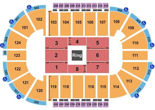 XRumble Fighting Championships at Santander Arena – Reading, PA