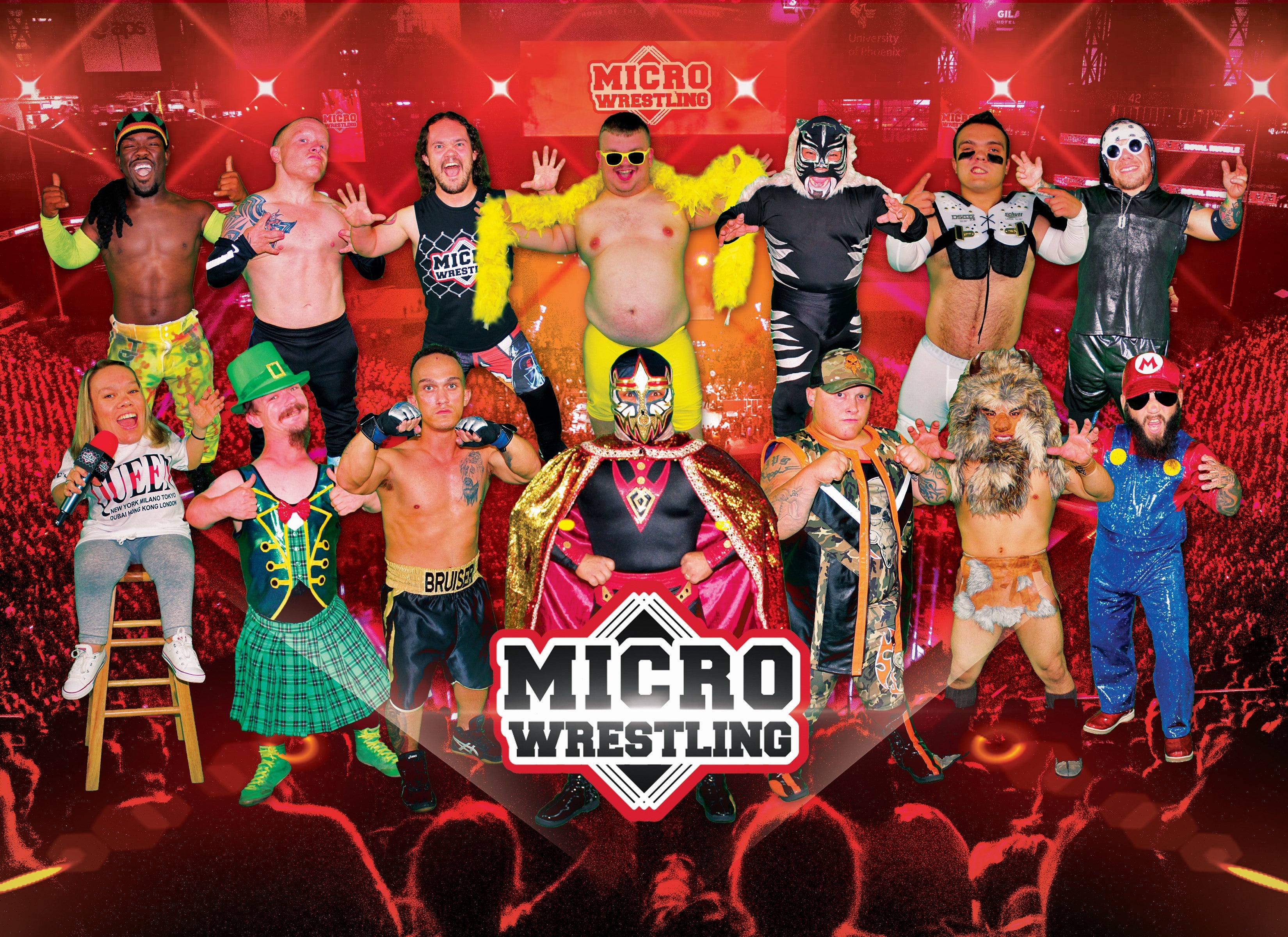 Micro Wrestling Federation at Microtorium – Pigeon Forge, TN
