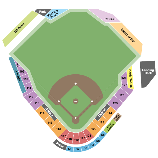 Fayetteville Woodpeckers vs. Delmarva Shorebirds at Segra Stadium – Fayetteville, NC