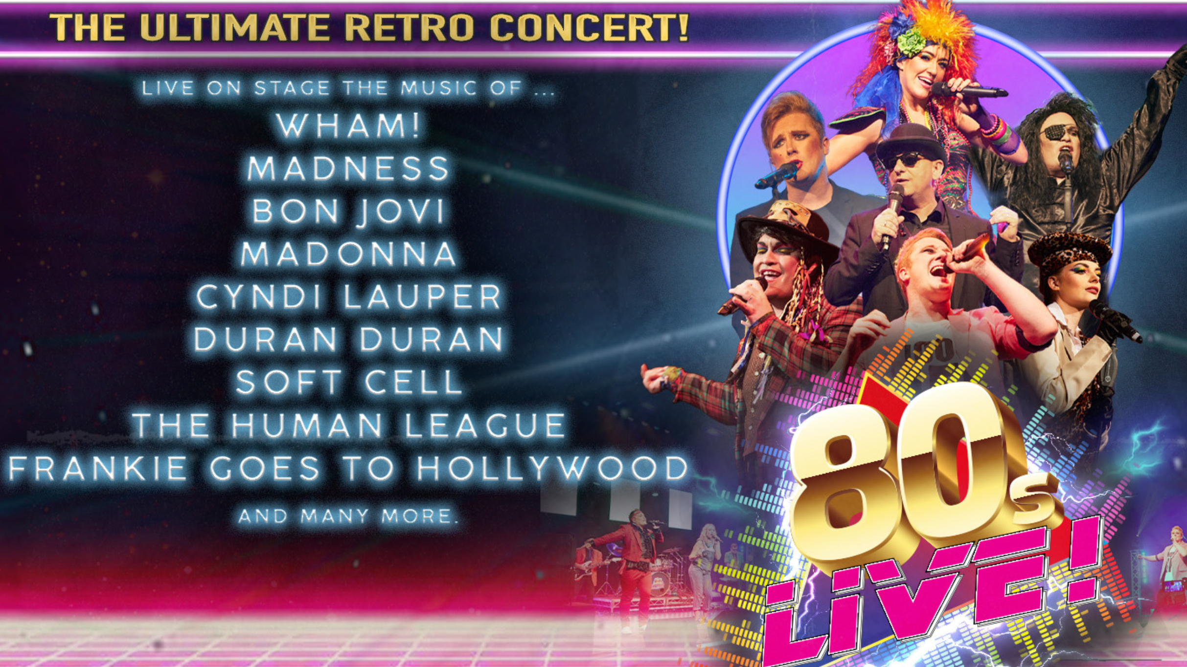 80’s Live at Harrah’s – Atlantic City – Atlantic City, NJ