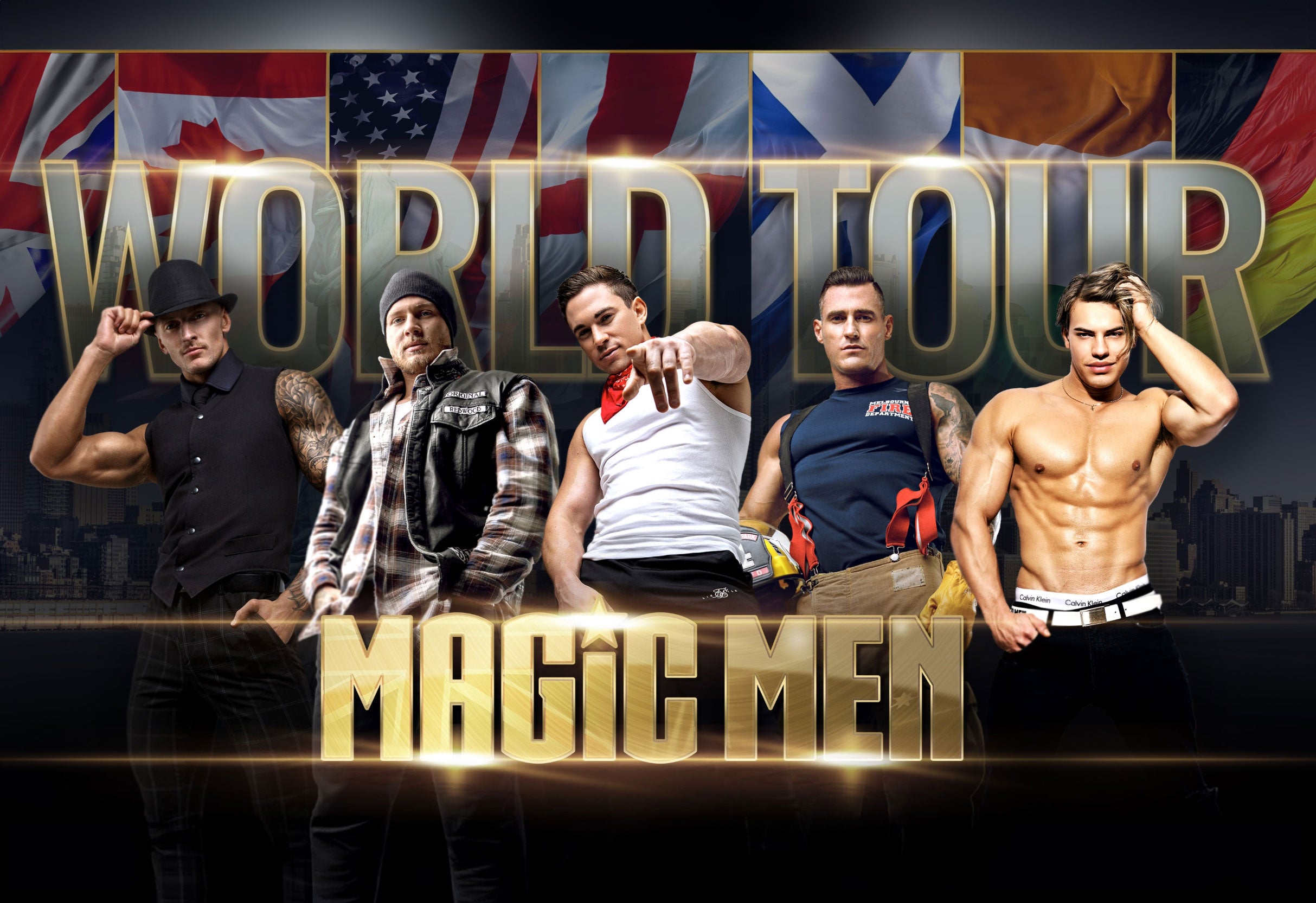 Magic Men Australia at Vernon and District Performing Arts Centre – Vernon, Canada