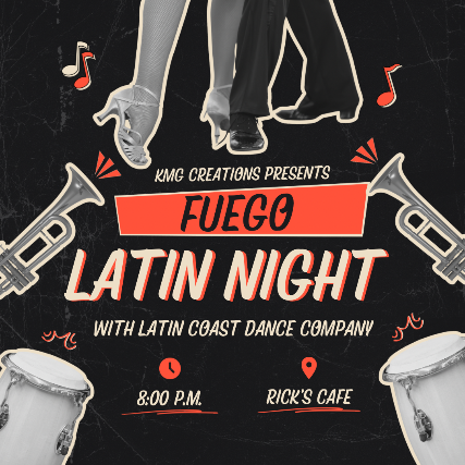Fuego Latin Night – Starkville Latin Experience at Rick’s Cafe – Starkville, MS
