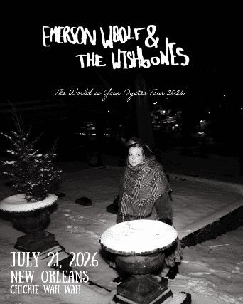 Emerson Woolf & The Wishbones at Chickie Wah Wah – New Orleans, LA