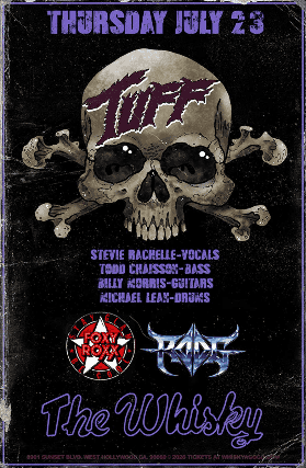 TUFF, Foxy Roxx, American Jetset, Last Wish, RODG at Whisky A Go Go – West Hollywood, CA