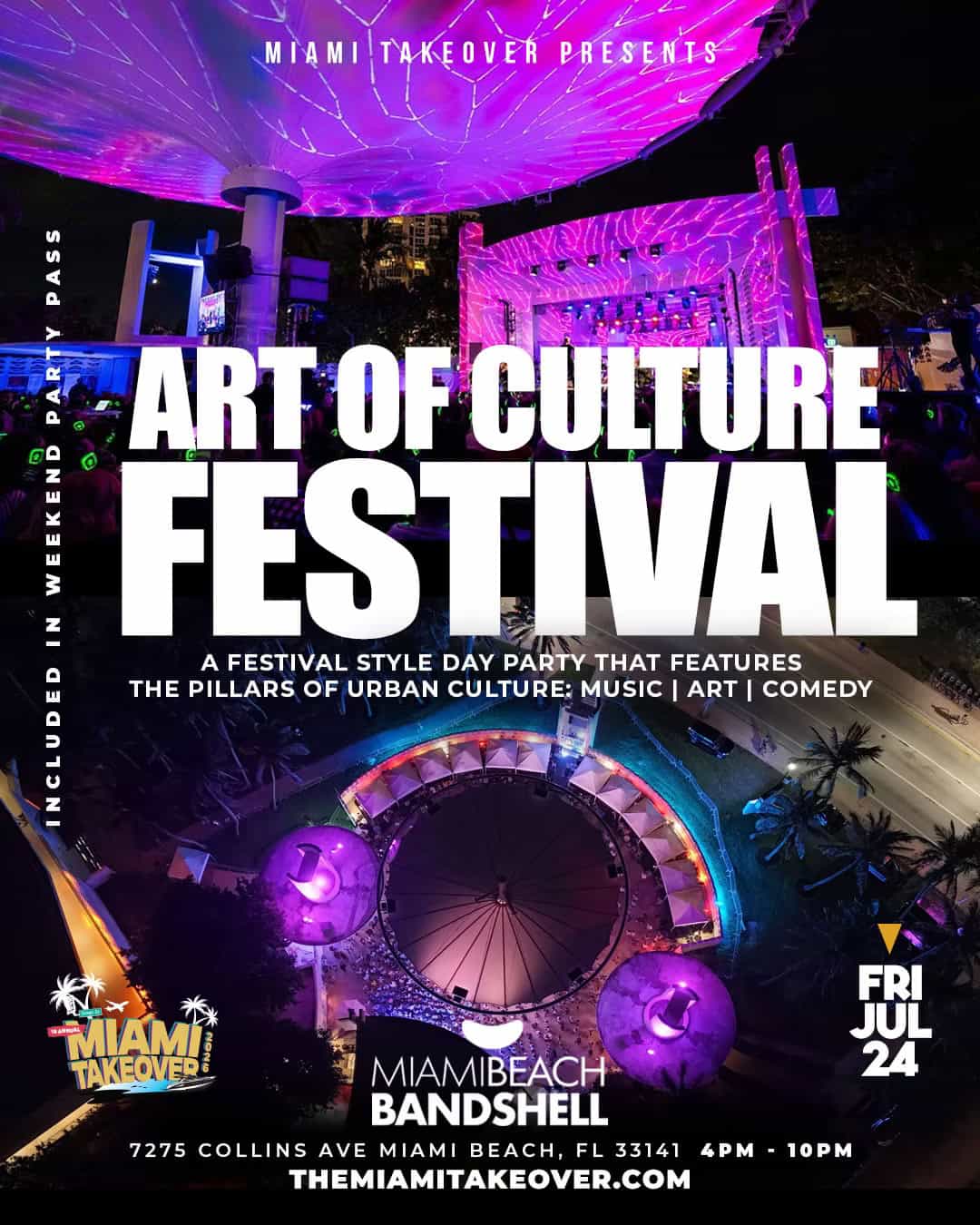 Art of Culture Festival - 18th Annual Miami Takeover Weekend - Miami, FL