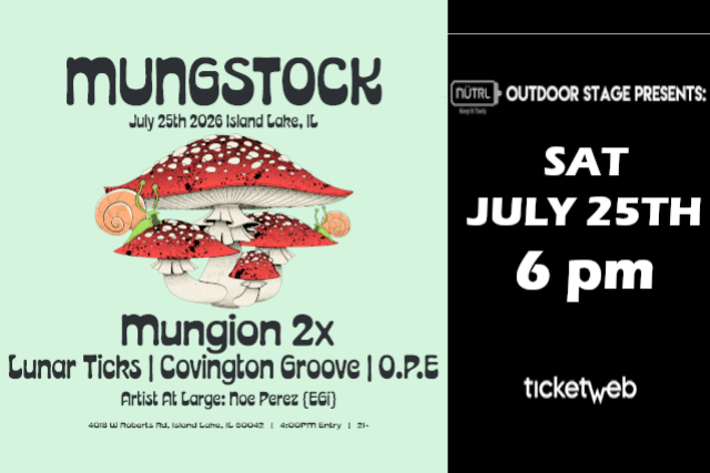 Mungstock w/ Mungion/Lunar Ticks/Covington Groove/O.P.E at Sideouts Sports Tavern – Island Lake, IL