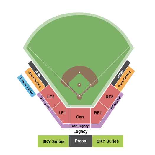 Sylvan Lake Gulls vs. Saskatoon Berries at Gulls Stadium At Pogadl Park – Sylvan Lake, Canada