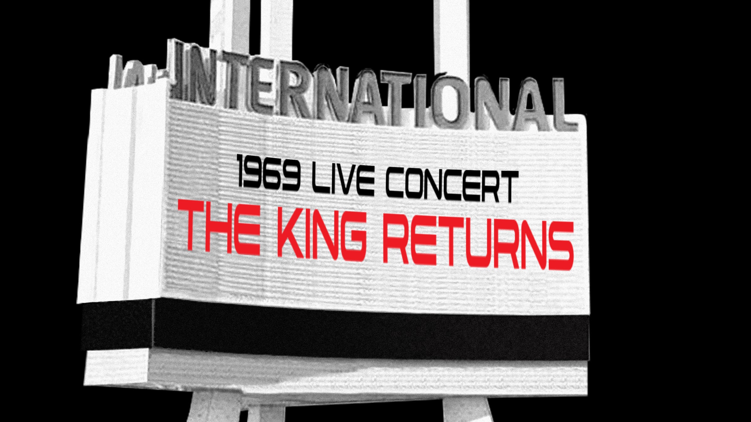 1969 Live Concert: The King Returns at International Westgate Theater At Westgate Las Vegas Resort & Casino – Las Vegas, NV