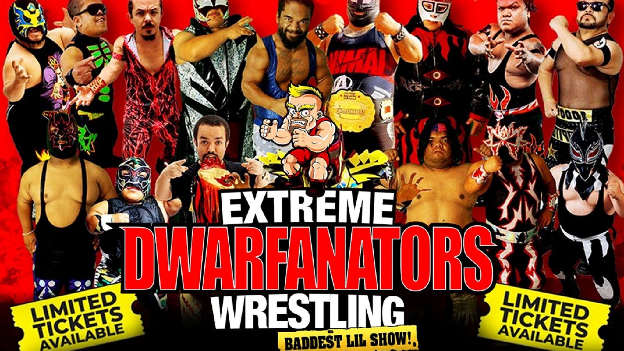 Dwarfanators Wrestling at Bally’s Lake Tahoe – Stateline, NV
